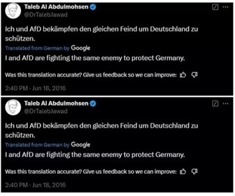 Taleb al-Abdulmohsen's tweets Taleb al-Abdulmohsen's tweets