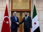 On Sunday, Syria's de facto leader Ahmed al-Sharaa, also known as Abu Mohammed al-Golani, met with Turkish Foreign Minister Hakan Fidan in Damascus.