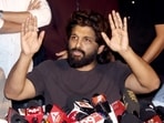 Actor Allu Arjun addresses a press conference after Telangana CM Revanth Reddy's comment on Pushpa-2 stampede incident. Actor Allu Arjun addresses a press conference after Telangana CM Revanth Reddy's comment on Pushpa-2 stampede incident.
