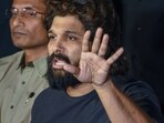 Allu Arjun denied fresh allegations levied against him on Saturday at a press meet. Allu Arjun denied fresh allegations levied against him on Saturday at a press meet.