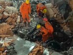 Mohali: Rescue work underway after a multi-storey building collapsed at Sohana village, in Mohali district, Punjab, Saturday, Dec. 21, 2024. Several people are feared trapped under the debris. (PTI Photo) Mohali: Rescue work underway after a multi-storey building collapsed at Sohana village, in Mohali district, Punjab, Saturday, Dec. 21, 2024. Several people are feared trapped under the debris. (PTI Photo)