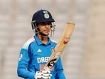 Smriti Mandhana slammed 91 runs against West Indies in first ODI. Smriti Mandhana slammed 91 runs against West Indies in first ODI.