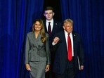 Melania Trump prioritizes Barron's well-being as he begins his freshman year at NYU, avoiding dorm life. (Photo by Jim WATSON / AFP) Melania Trump prioritizes Barron's well-being as he begins his freshman year at NYU, avoiding dorm life. (Photo by Jim WATSON / AFP)