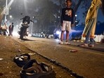 Mumbai, India. Dec 21, 2024: A 3 -year-old boy lost his life after a car hit him near Wadala depot in Wadala, Mumbai. Mumbai, India. Dec 24, 2024. (Photo by Raju Shinde/HT Photo) Mumbai, India. Dec 21, 2024: A 3 -year-old boy lost his life after a car hit him near Wadala depot in Wadala, Mumbai. Mumbai, India. Dec 24, 2024. (Photo by Raju Shinde/HT Photo)
