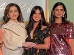 Nita Ambani and family were joined by Shah Rukh Khan, Gauri Khan and other Bollywood celebs for the event.