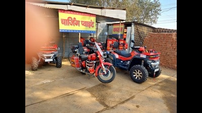 “There will be 80 firefighting motorbikes that will fitted with water mist systems and compressed air and foam (CAF), 125 quick response vehicles (QRVs), 120 large size water tenders, six foam tenders to ensure the safety of millions of devotees and tourists,” said Pramod Sharma, the chief fire officer of Maha Kumbh Mela (HT) “There will be 80 firefighting motorbikes that will fitted with water mist systems and compressed air and foam (CAF), 125 quick response vehicles (QRVs), 120 large size water tenders, six foam tenders to ensure the safety of millions of devotees and tourists,” said Pramod Sharma, the chief fire officer of Maha Kumbh Mela (HT)