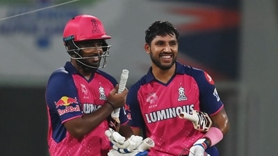 Sanju Samson reveals he will be sharing the wicketkeeping gloves with Dhruv Jurel in IPL 2025 (ANI) Sanju Samson reveals he will be sharing the wicketkeeping gloves with Dhruv Jurel in IPL 2025 (ANI)