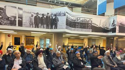 Attendees at the meeting to counter extremists at Khalsa Diwan Society, in Vancouver, on Saturday (Khalsa Diwan Society, Vancouver) Attendees at the meeting to counter extremists at Khalsa Diwan Society, in Vancouver, on Saturday (Khalsa Diwan Society, Vancouver)