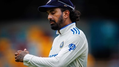 India's KL Rahul reacts during day five of the third cricket Test match between Australia and India at The Gabba in Brisbane (AFP) India's KL Rahul reacts during day five of the third cricket Test match between Australia and India at The Gabba in Brisbane (AFP)