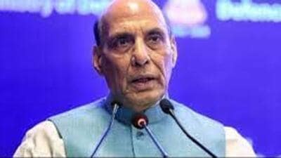 Defence minister Rajnath Singh. (HT file)