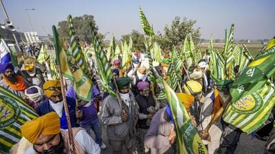 Farmers have been protesting for months over several demands, including a legal guarantee of MSP, on the borders of Delhi. (PTI) Farmers have been protesting for months over several demands, including a legal guarantee of MSP, on the borders of Delhi. (PTI)