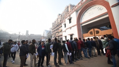 The Bihar Civil Court Clerk recruitment examination 2024 was conducted on December 22, 2024. (Santosh Kumar ) The Bihar Civil Court Clerk recruitment examination 2024 was conducted on December 22, 2024. (Santosh Kumar )