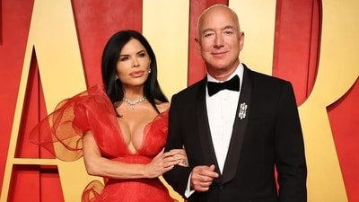 Jeff Bezos and Lauren Sanchez got engaged in 2023 in Italy. (Instagram/LaurenWSanchez) Jeff Bezos and Lauren Sanchez got engaged in 2023 in Italy. (Instagram/LaurenWSanchez)