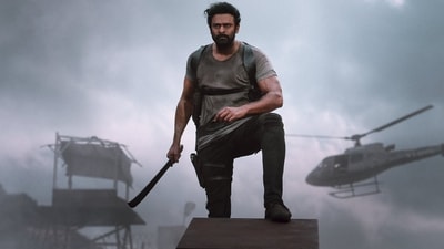 Prabhas plays Deva and the titular character in Prashanth Neel's Salaar. Prabhas plays Deva and the titular character in Prashanth Neel's Salaar.