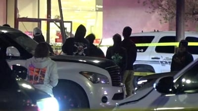 5 injured after man drives car through Killeen Mall in Texas, suspect gunned down by cops (KXXV via AP) (AP) 5 injured after man drives car through Killeen Mall in Texas, suspect gunned down by cops (KXXV via AP) (AP)