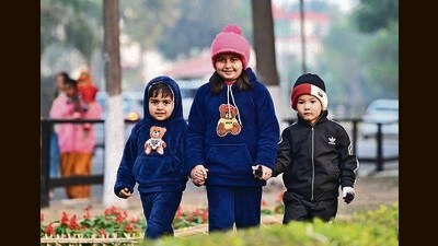 The city recorded a maximum of 23.2°C, 3.1 degrees above normal, and minimum of 7.3°C, 0.3 degrees above normal, on Sunday. (Keshav Singh)