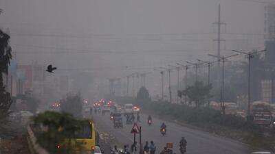 Though haze reported since last two days has affected visibility in many areas, the air quality has improved with AQI recorded at ‘satisfactory’ level on December 22. (MAHENDRA KOLHE/HT) Though haze reported since last two days has affected visibility in many areas, the air quality has improved with AQI recorded at ‘satisfactory’ level on December 22. (MAHENDRA KOLHE/HT)