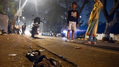 Mumbai, India. Dec 21, 2024: A 3 -year-old boy lost his life after a car hit him near Wadala depot in Wadala, Mumbai. Mumbai, India. Dec 24, 2024. (Photo by Raju Shinde/HT Photo) (Hindustan Times) Mumbai, India. Dec 21, 2024: A 3 -year-old boy lost his life after a car hit him near Wadala depot in Wadala, Mumbai. Mumbai, India. Dec 24, 2024. (Photo by Raju Shinde/HT Photo) (Hindustan Times)