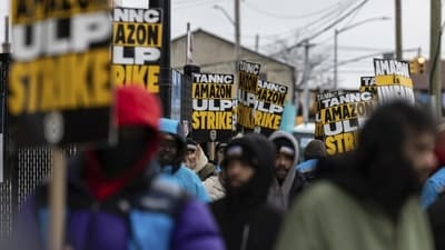 Workers at Starbucks, Amazon and some other prominent consumer brands still are fighting for their first contracts. (AP) Workers at Starbucks, Amazon and some other prominent consumer brands still are fighting for their first contracts. (AP)