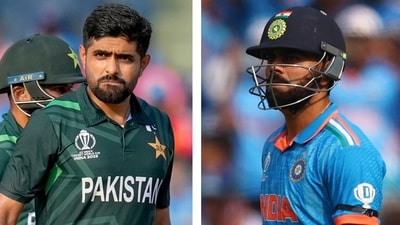 Babar Azam and Virat Kohli (PTI) Babar Azam and Virat Kohli (PTI)