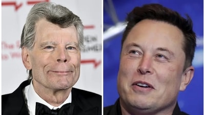 Stephen King criticized Elon Musk's growing sway over Donald Trump, warning that Musk, though ineligible to be president, is effectively running the administration. (AP) Stephen King criticized Elon Musk's growing sway over Donald Trump, warning that Musk, though ineligible to be president, is effectively running the administration. (AP)