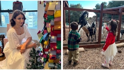 Soha Ali Khan and Preity Zinta shared pictures from their Christmas celebrations. Soha Ali Khan and Preity Zinta shared pictures from their Christmas celebrations.