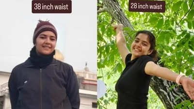 Nikita shared her before-and-after weight loss pictures. (Instagram/Hustle Nikita) Nikita shared her before-and-after weight loss pictures. (Instagram/Hustle Nikita)