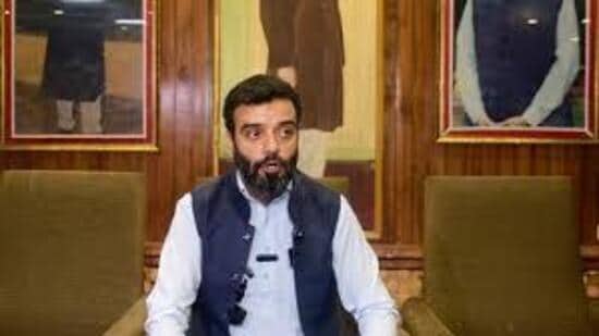 National Conference leader Ruhullah Mehdi (HT File)