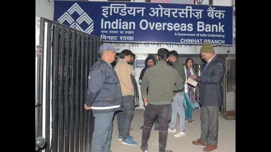 On Sunday evening, special task officials (STF) arrived at the scene and inspected the surrounding area to investigate the incident. (Sourced)