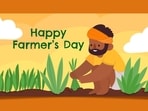 National Farmers' Day highlights farmers' role in India's economy and future. National Farmers' Day highlights farmers' role in India's economy and future.