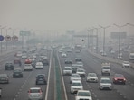 Vehicles ply on roads amid the fog on a cold winter day, in New Delhi on Monday Vehicles ply on roads amid the fog on a cold winter day, in New Delhi on Monday