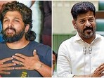 Pushpa 2 actor Allu Arjun (L) and Telangana CM Revanth Reddy in picture. Pushpa 2 actor Allu Arjun (L) and Telangana CM Revanth Reddy in picture.
