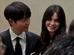 South Korean actor Song Joong Ki recently opened up about his British wife Katy Louise Saunder's Colombian connection at a press show for his upcoming film, Bogota: City of the Lost. South Korean actor Song Joong Ki recently opened up about his British wife Katy Louise Saunder's Colombian connection at a press show for his upcoming film, Bogota: City of the Lost.