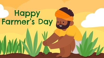 National Farmers' Day highlights farmers' role in India's economy and future. (Freepik) National Farmers' Day highlights farmers' role in India's economy and future. (Freepik)