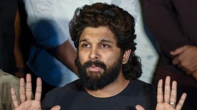 Case registered against 6 for pelting Allu Arjun's residence. (PTI) Case registered against 6 for pelting Allu Arjun's residence. (PTI)