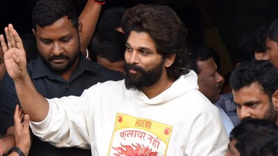 Allu Arjun was arrested and then released on bail after the stampede incident of Pushpa 2: The Rule. Allu Arjun was arrested and then released on bail after the stampede incident of Pushpa 2: The Rule.