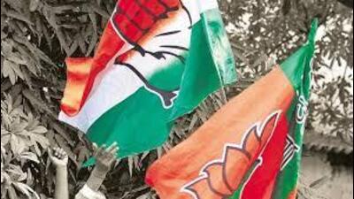 Congress claims that in Amritsar, the party has the support of three councillors taking its tally to 43, while in Phagwara, it has secured a majority with three councillors extending support in the 50-seat House. Congress claims that in Amritsar, the party has the support of three councillors taking its tally to 43, while in Phagwara, it has secured a majority with three councillors extending support in the 50-seat House.