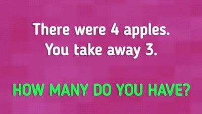 A brain teaser about apples went viral, puzzling users with its tricky answer. (X/@Brainy_Bits_Hub) A brain teaser about apples went viral, puzzling users with its tricky answer. (X/@Brainy_Bits_Hub)