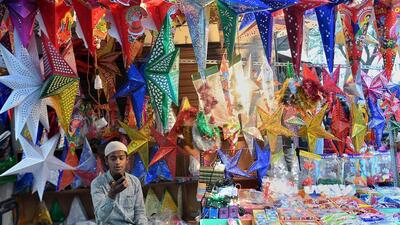 In a 200-year-old Bangalore tradition, the English-speaking faithful (all faiths welcome) will gather for the Christmas Mass at the St Mark’s Cathedral, the first garrison church in the erstwhile Bangalore Cantonment (AFP)