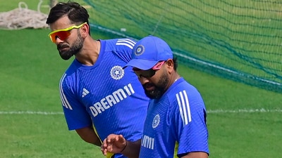 Virat Kohli and Rohit Sharma are not in the top 5 most searched cricketers list in Qatar. (HT_PRINT) Virat Kohli and Rohit Sharma are not in the top 5 most searched cricketers list in Qatar. (HT_PRINT)
