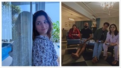 Tamannaah Bhatia shared the pictures on Instagram. Tamannaah Bhatia shared the pictures on Instagram.
