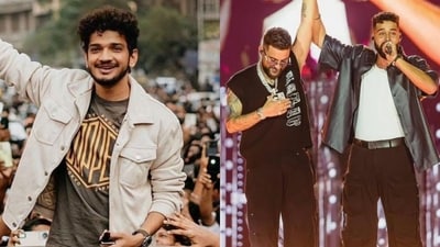 Munawar Faruqui takes a dig at AP Dhillon attending Karan Aujla's concert. Munawar Faruqui takes a dig at AP Dhillon attending Karan Aujla's concert.