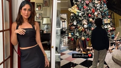 Kareena Kapoor shares glimpse of her Christmas vacation with family. (Instagram) Kareena Kapoor shares glimpse of her Christmas vacation with family. (Instagram)