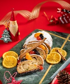 Stollen Bread is a German bread. (@loveandcheesecake) Stollen Bread is a German bread. (@loveandcheesecake)