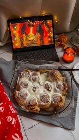 Have a movie marathon at home. (Pexels) Have a movie marathon at home. (Pexels)