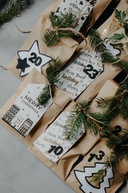 People in Germany hang advent calendars during Christmas. (Pexels) People in Germany hang advent calendars during Christmas. (Pexels)
