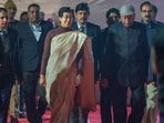 Delhi Chief Minister Atishi with Vidhan Sabha Speaker Ramniwas Goel during Christmas and New Year celebration at Delhi Vidhan Sabha Complex in New Delhi. Delhi Chief Minister Atishi with Vidhan Sabha Speaker Ramniwas Goel during Christmas and New Year celebration at Delhi Vidhan Sabha Complex in New Delhi.