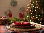 Christmas menu can include both sweet and savoury dishes. 