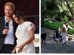 Prince Harry and Meghan Markle shared a picture of Lilibet, 3, and Archie, 5. Prince Harry and Meghan Markle shared a picture of Lilibet, 3, and Archie, 5.