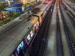 The man died by suicide by jumping in front of a local train in Mumbai, police said.